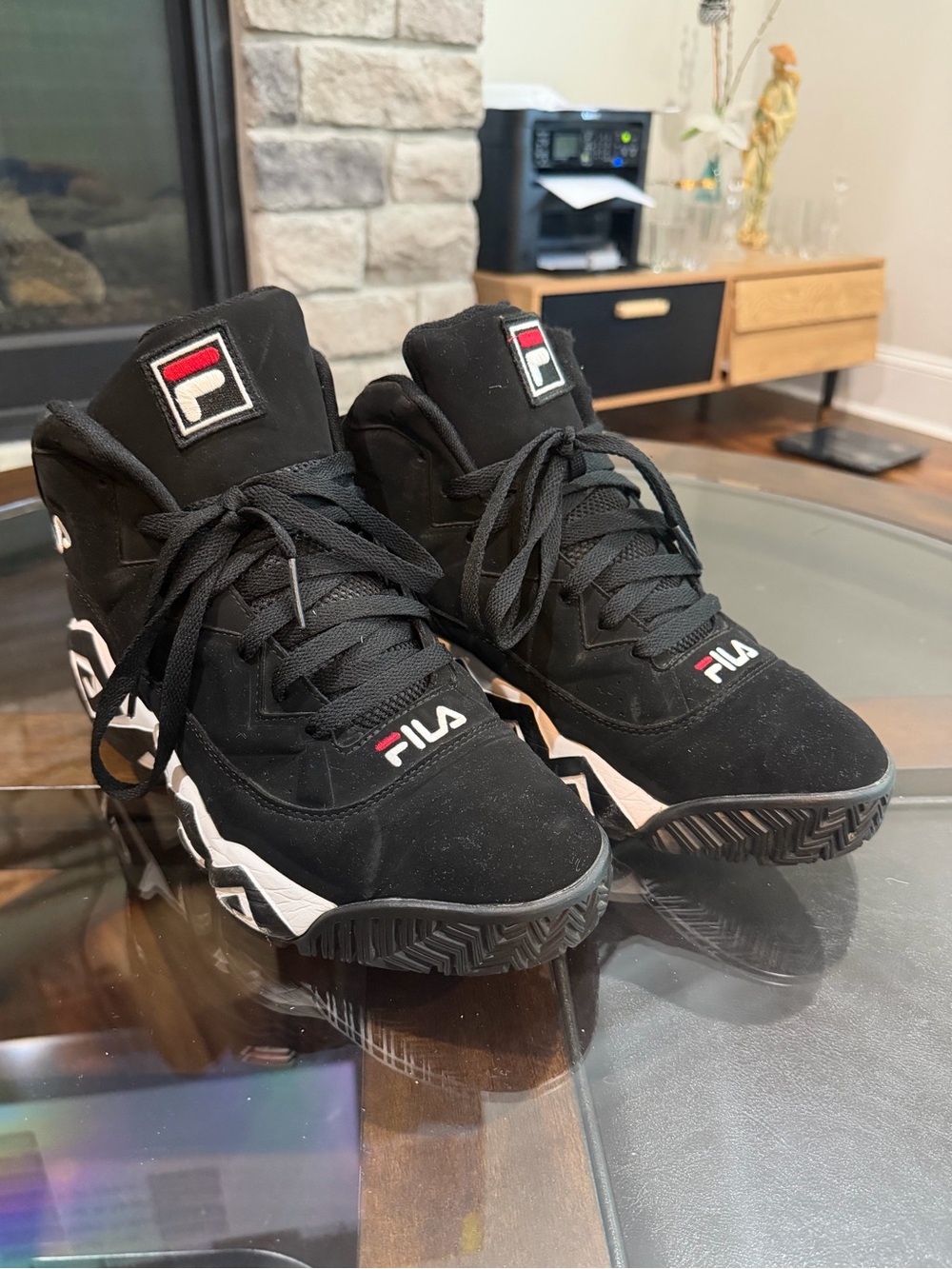 FILA MB (FILA Jamal‎ Mashburn) retro basketball shoes sneakers size 10.5